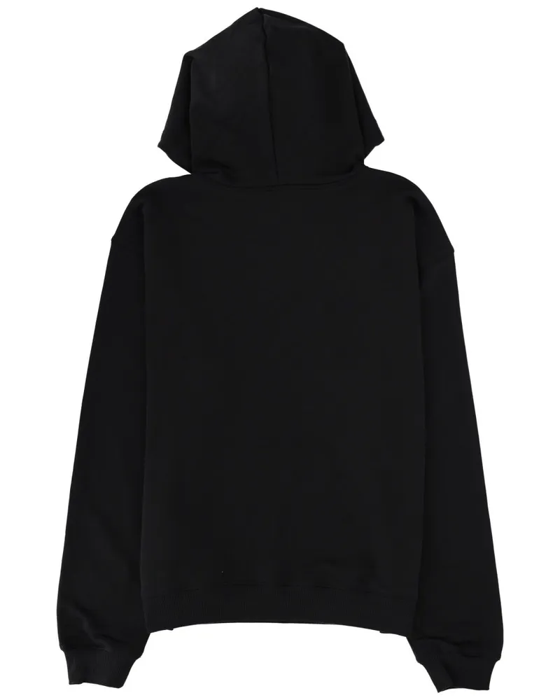 Diesel Cotton Hoodie — Black Black