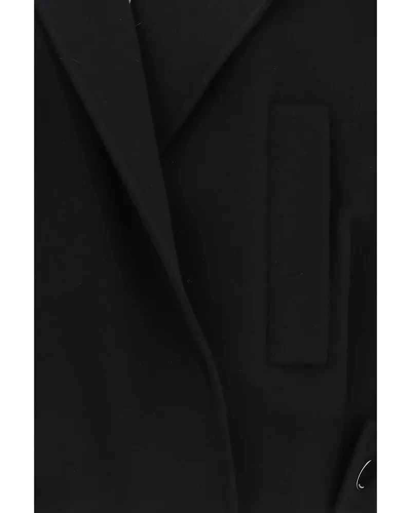 Max Mara Women's Jacket Idoneo Pure Virgin Wool Black 