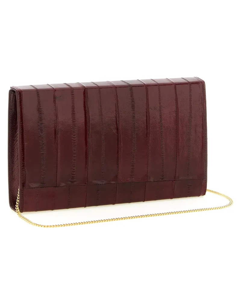 Giuseppe Zanotti Clutch — Burgundy Burgundy