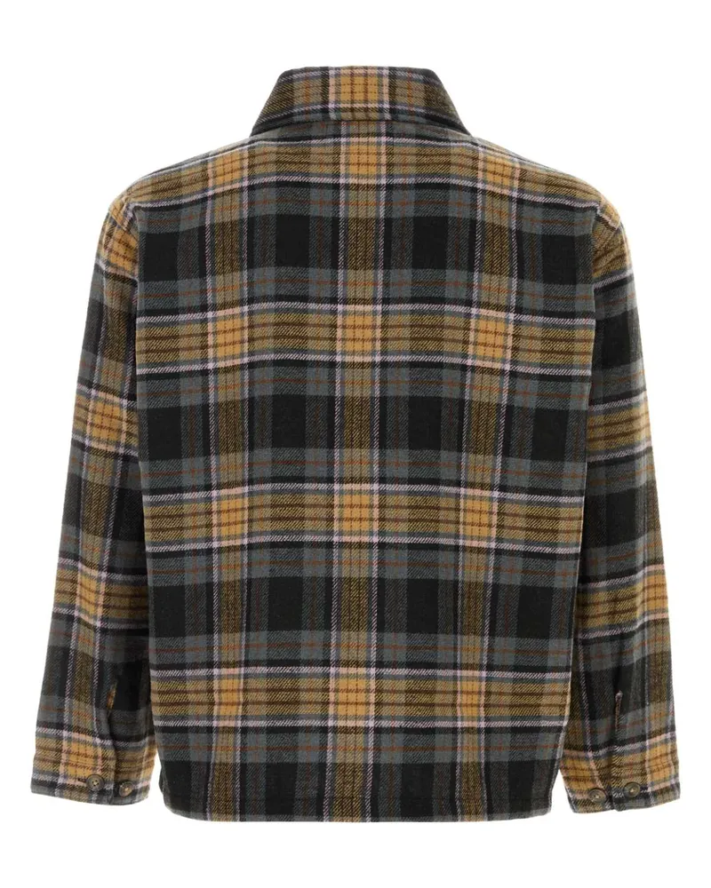 Carhartt WIP Embroidered Flannel Shirt — Multicolor Multicolor