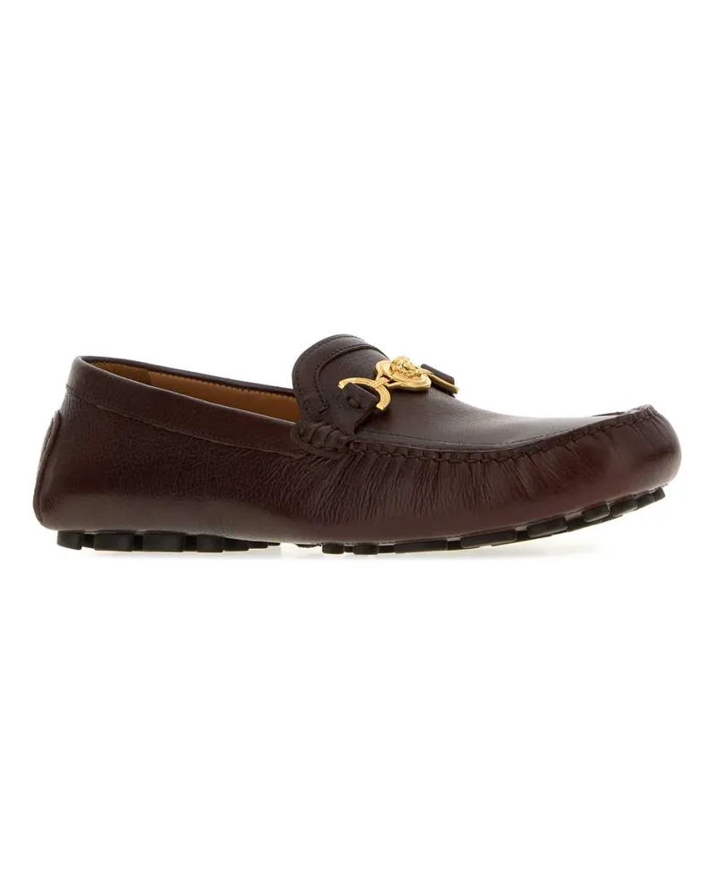 Versace Calf Loafer — Brown Brown