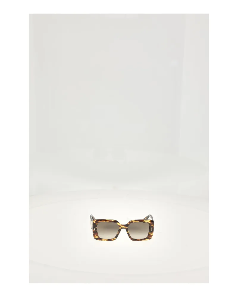 Dior DINIS2IXR Tortoiseshell Acetate Sunglasses — Brown Brown
