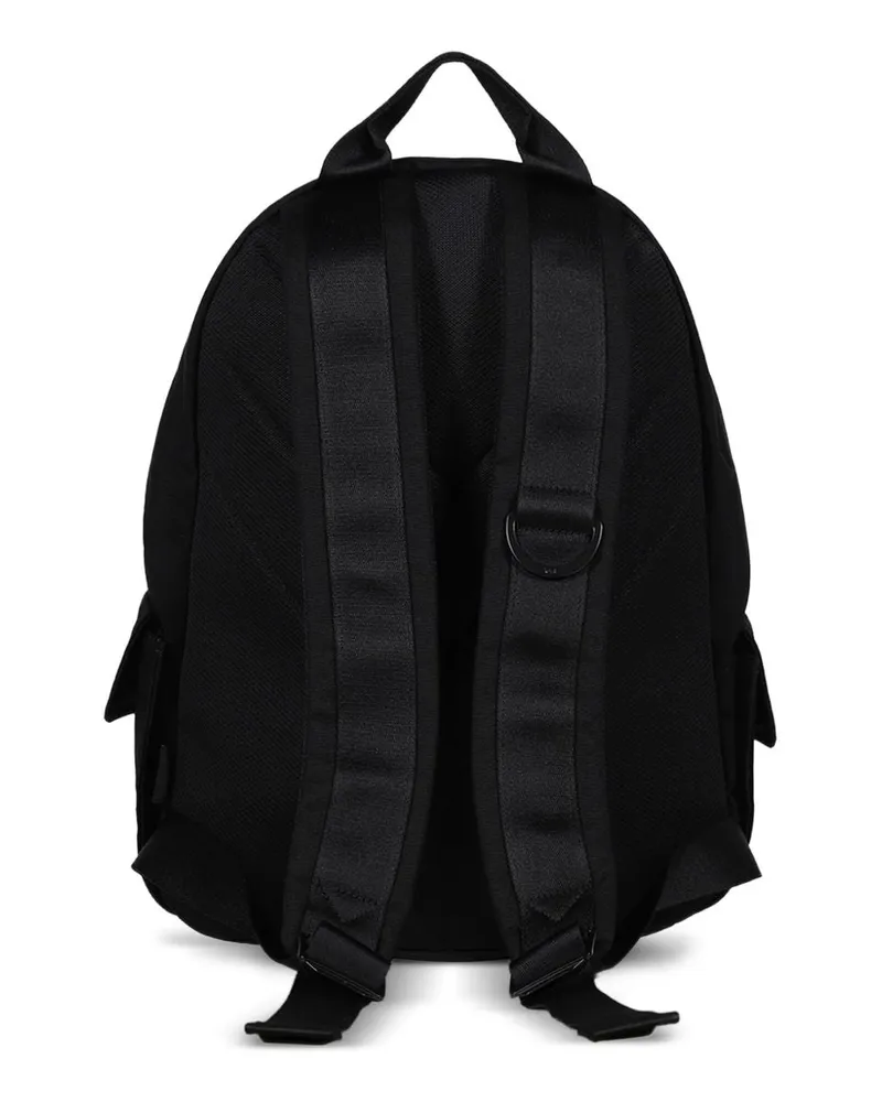 Y-3 Logo Nylon Backpack — Black Black