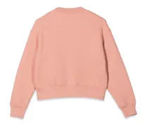 Cotton Crewneck Sweatshirt — Pink