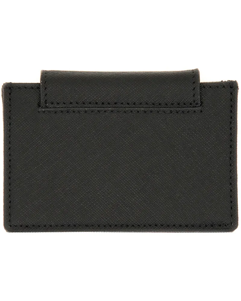 Vivienne Westwood Flap Card Case — Black Black
