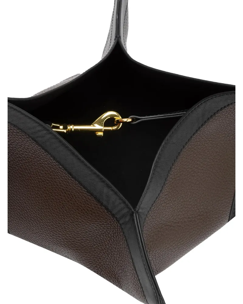 YUZEFI Wonton Shoulder Bag — Brown Brown