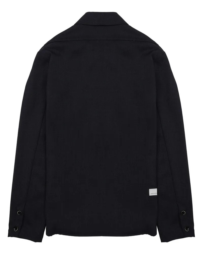 nine:inthe:morning Wool-Blend Jacket — Blue 