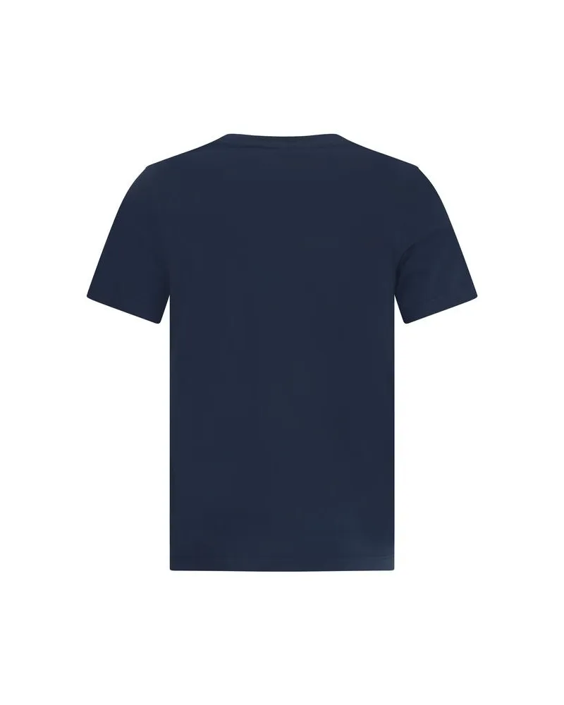 Kitsuné Women's Blue Cotton T-Shirt Navy