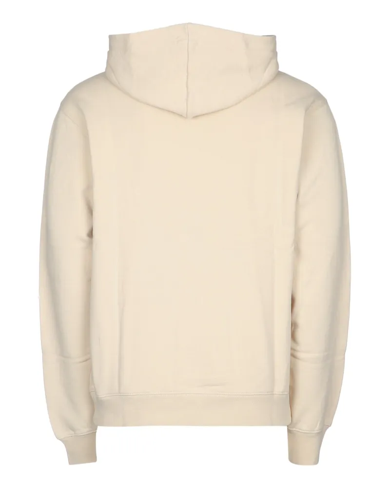Jacquemus Men's Hoodie Beige Principal Cotton Sweater Beige
