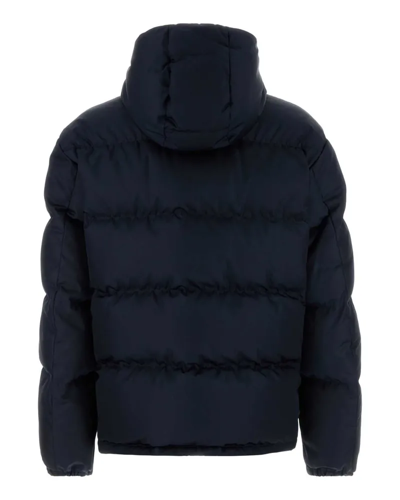 Prada Men's Navy Blue Re-Nylon Down Jacket Blu Poliammidericiclata Piumini Navy