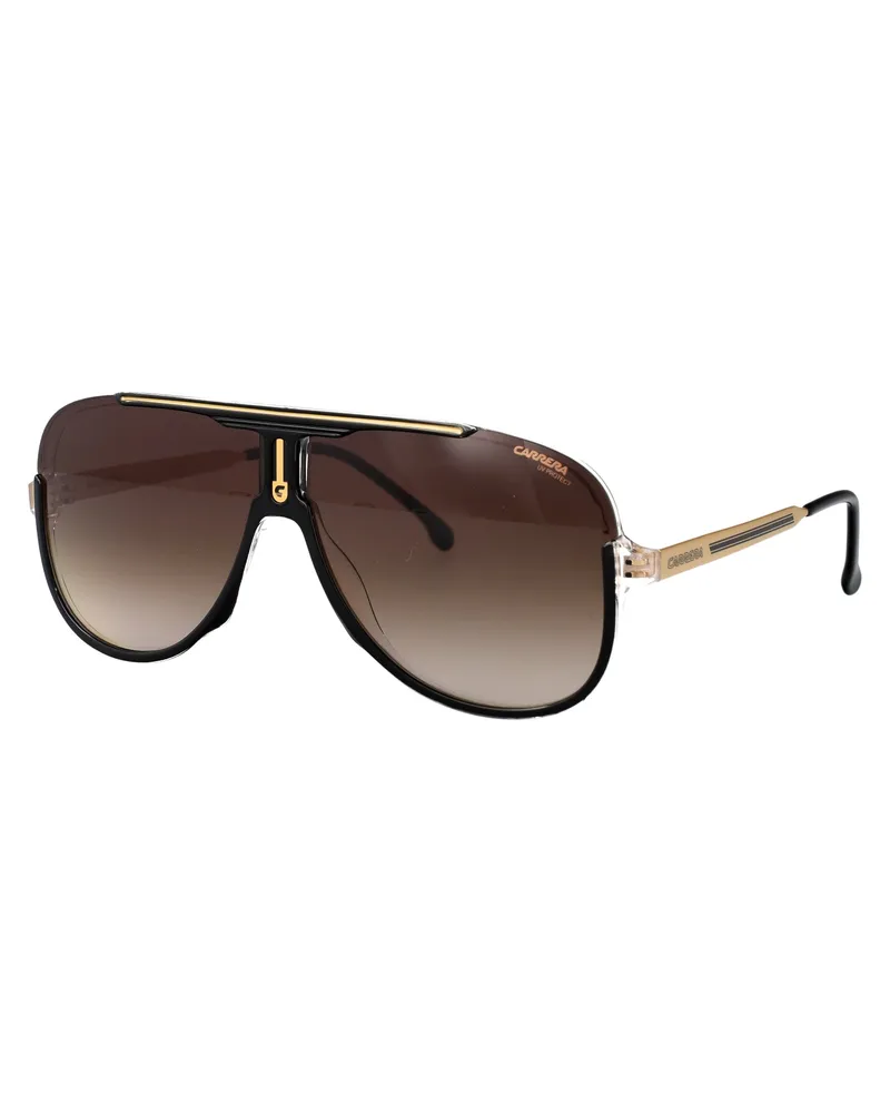 Carrera Men's Sunglasses Black Polyamide Injection Frame Black
