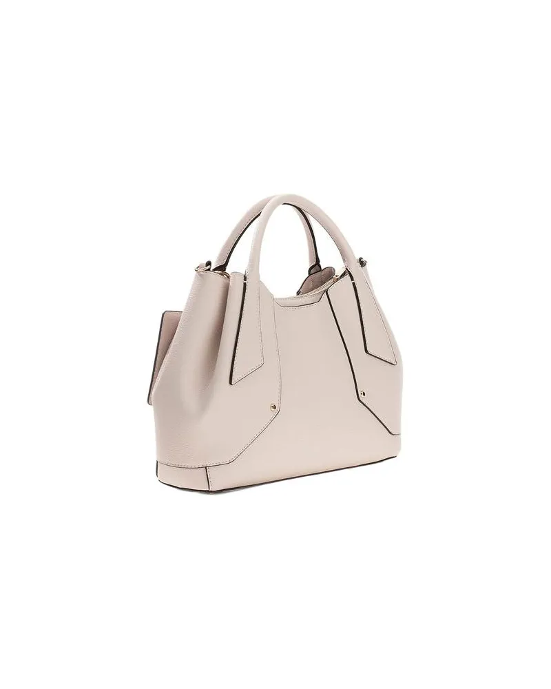 Guess Women's Satchel Bag Stone Polyurethane - Satchel-Bags Beige