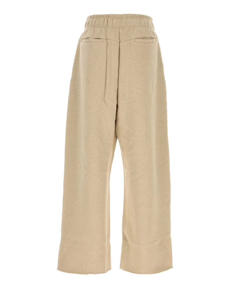 Entire Studios Unisex Sand Cotton Joggers Taupe Exterior: Pantaloni Beige
