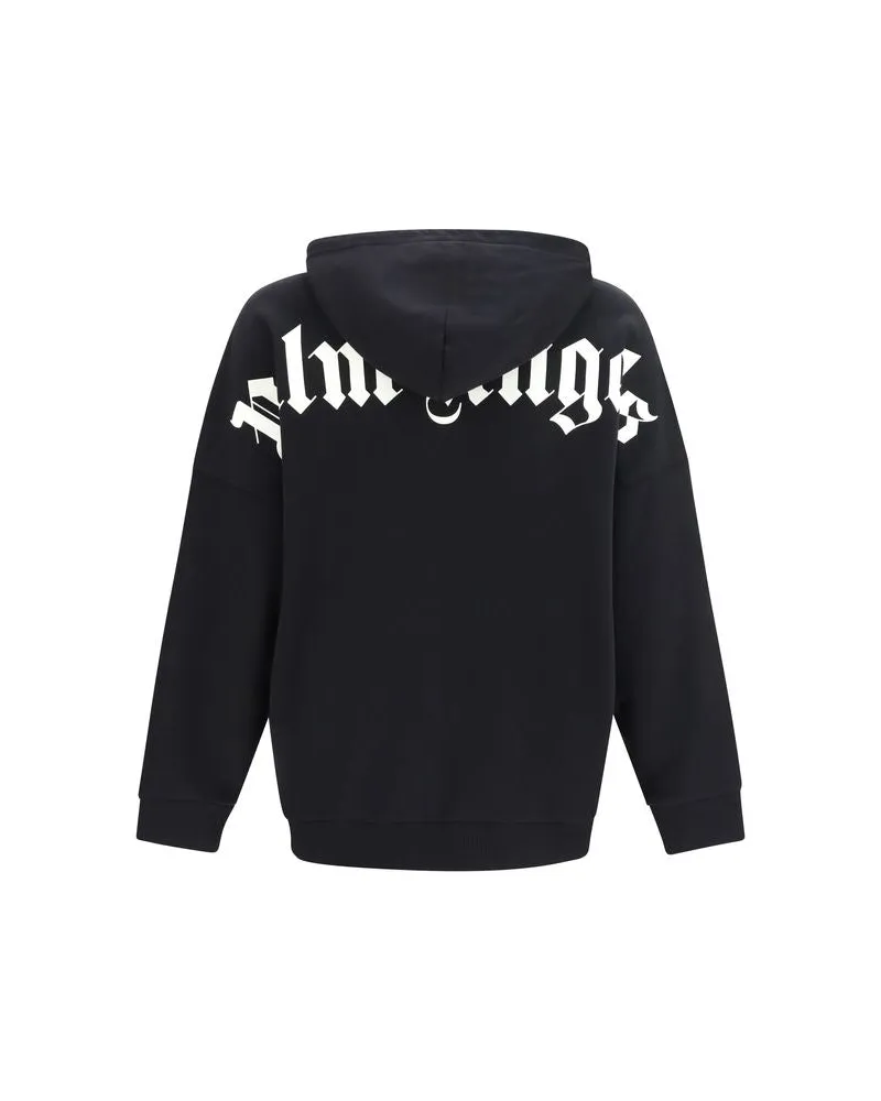 Palm Angels Men's Black Cotton Sweatshirt Clothing Black