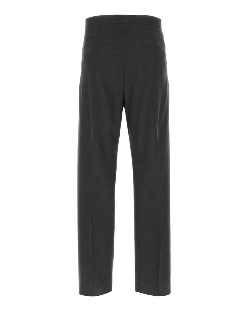 Givenchy Men's Dark Grey Wool Pant Darkgrey Exterior: Virgin Pantaloni Gray