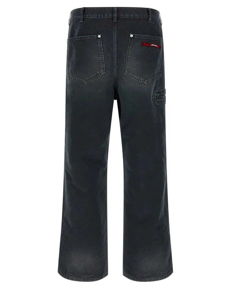 Marni Men's Black Cotton Jeans Denim Clothing Black