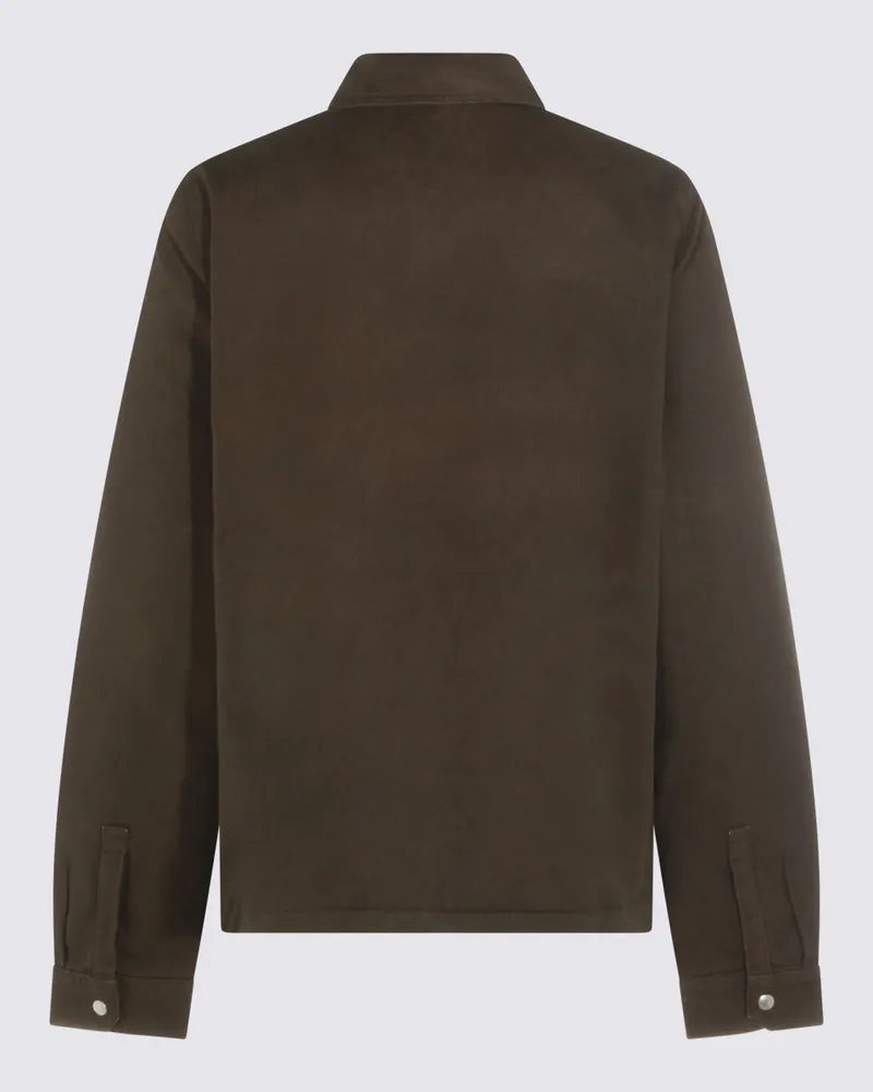 DRKSHDW by Rick Owens Men's Jackets Dark Dust _pa Brown
