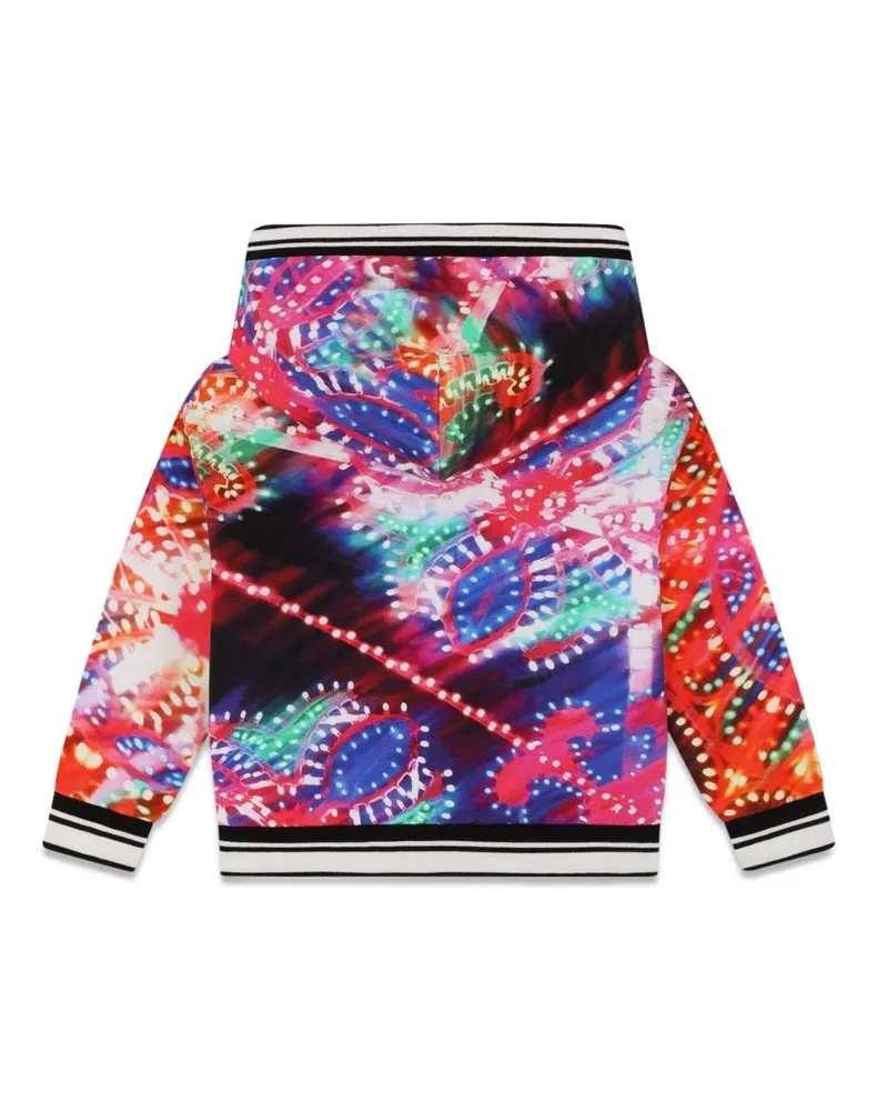 Dolce & Gabbana Cotton Hoodie — Multicolor Multicolor