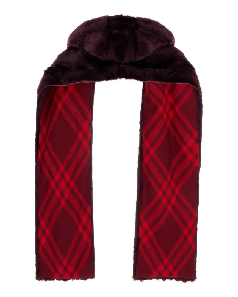 Burberry Clove Sciarpe E Foulard Scarfs Burgundy
