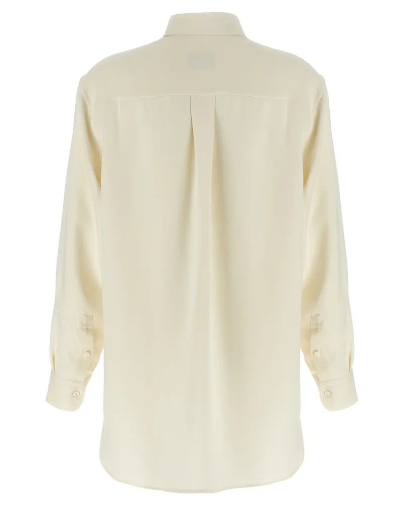 Brioni Women's White Silk Blouse White