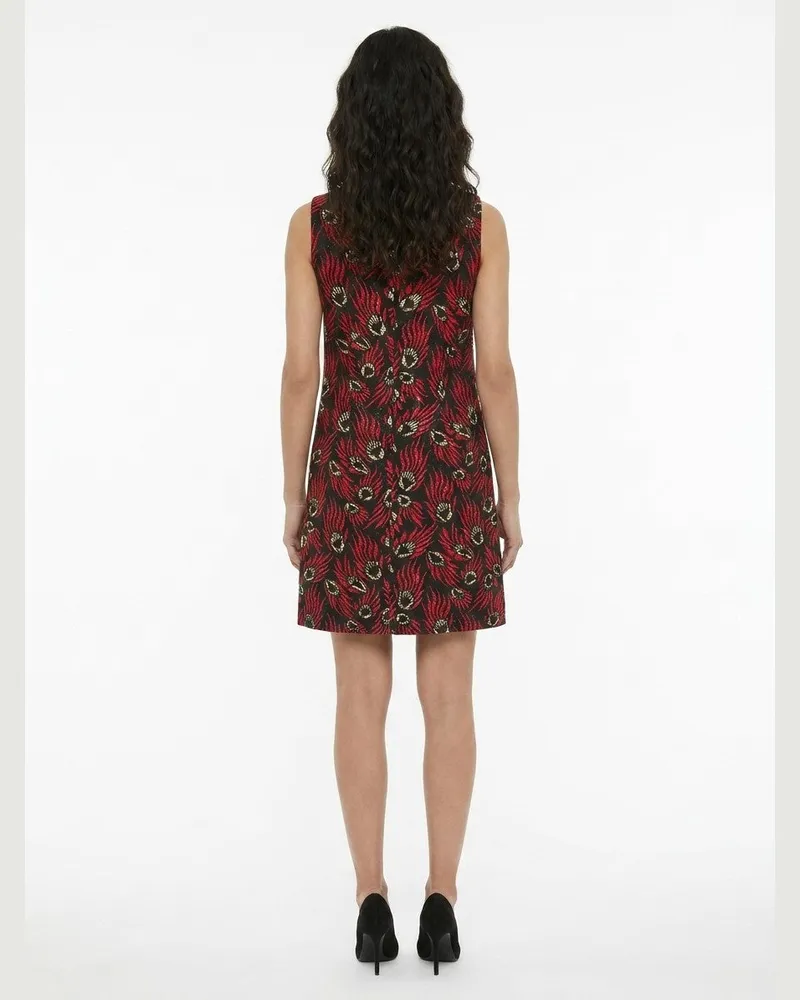 Dolce & Gabbana Women's Multicolor Polyamide Casual Dress Red