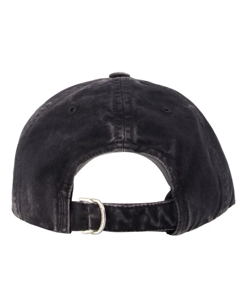 Acne Studios Unisex Cap Cotton Black Accessories Black