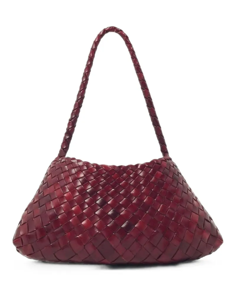 Dragon Diffusion Leather Shoulder Bag — Burgundy Burgundy