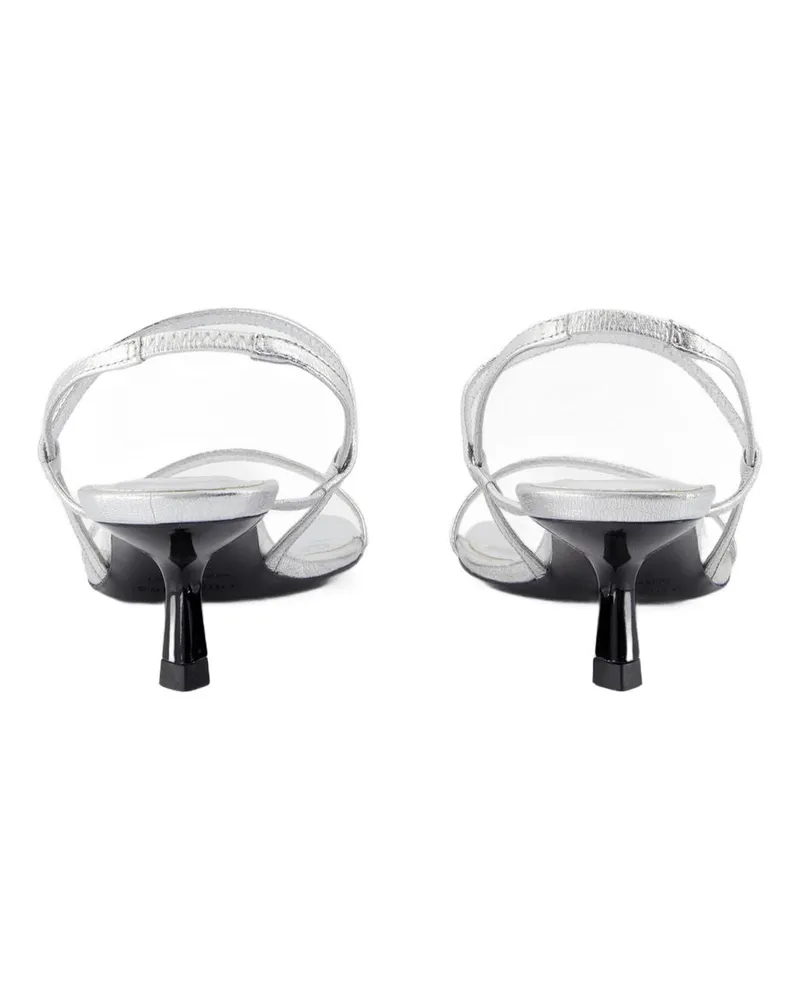 Anine Bing Hilda Pump — Silver Silver