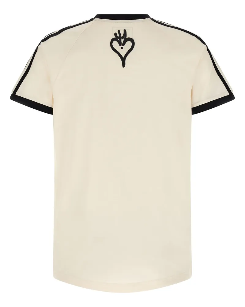 Y-3 Men's White Cotton T-Shirt White