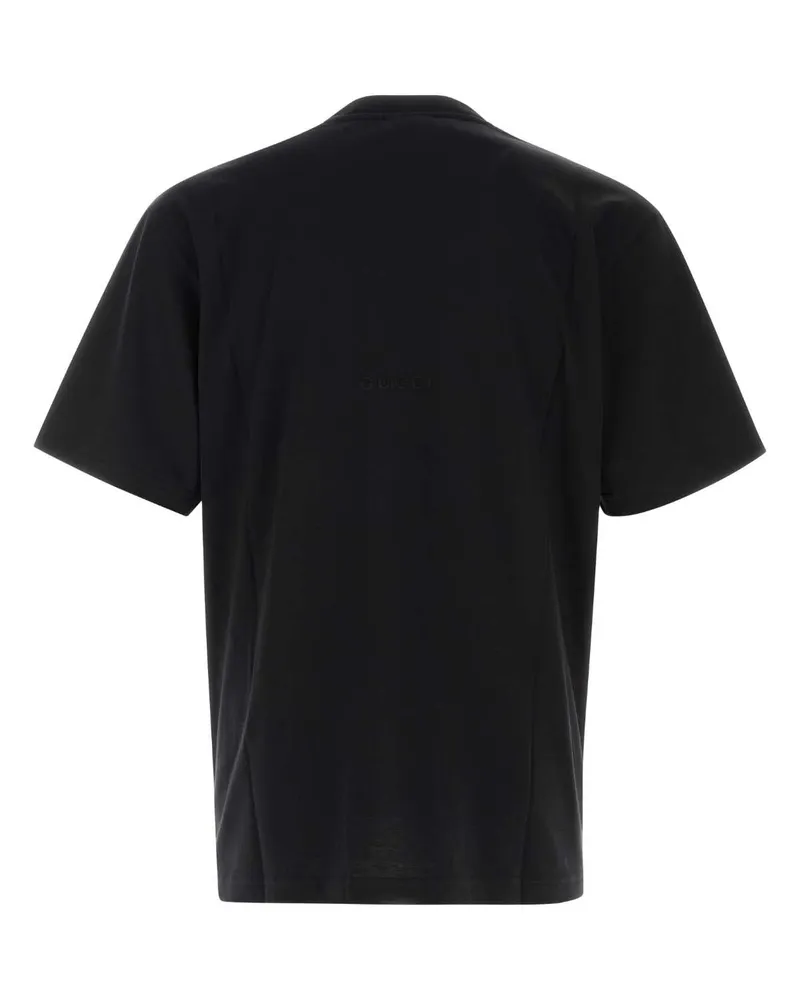 Gucci Cotton Blend T-Shirt — Black Black