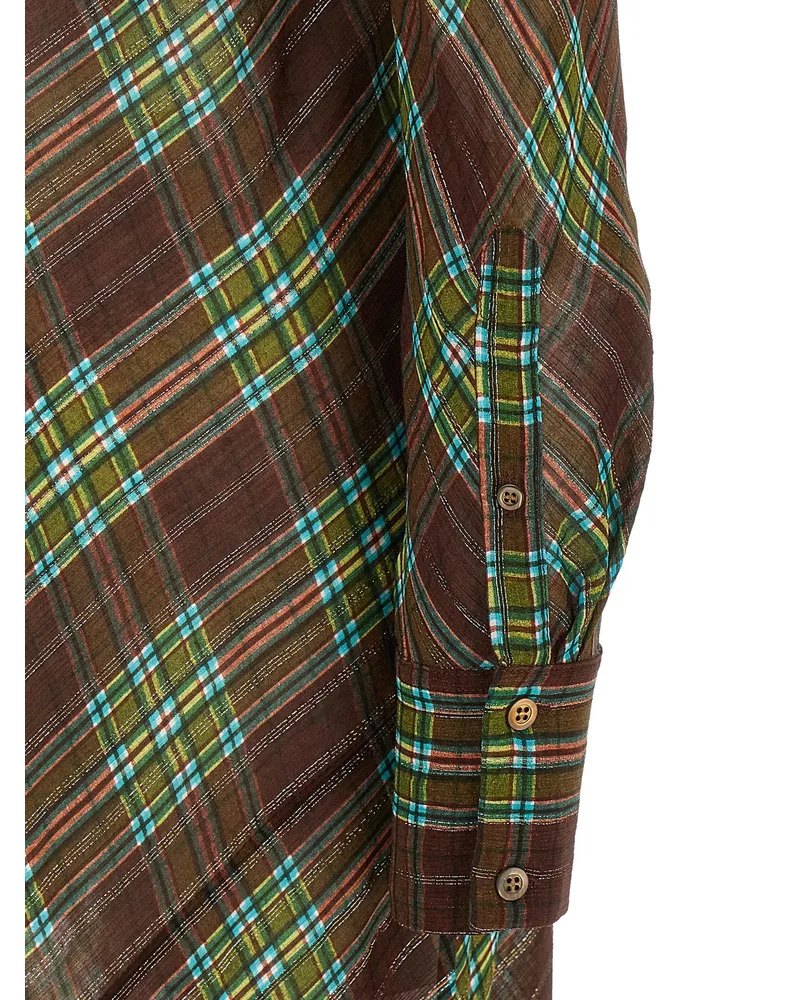 Dries van Noten Dalima Dress — Brown Brown