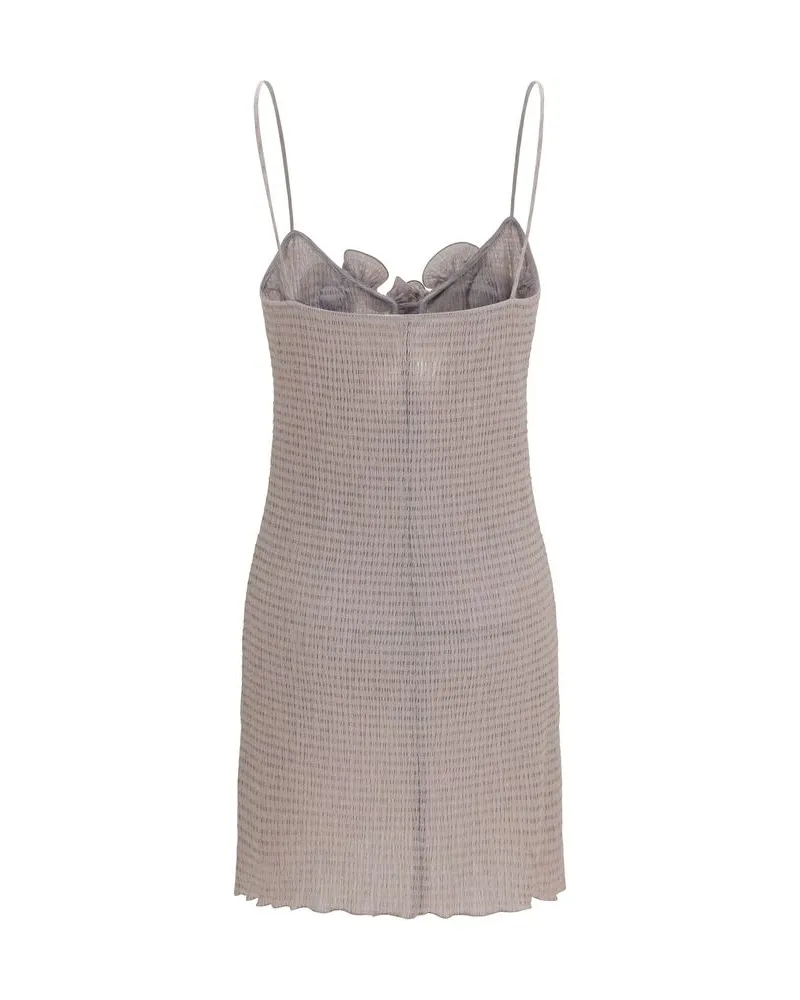 Magda Butrym Women's Beige Lyocell Casual Dress Beige