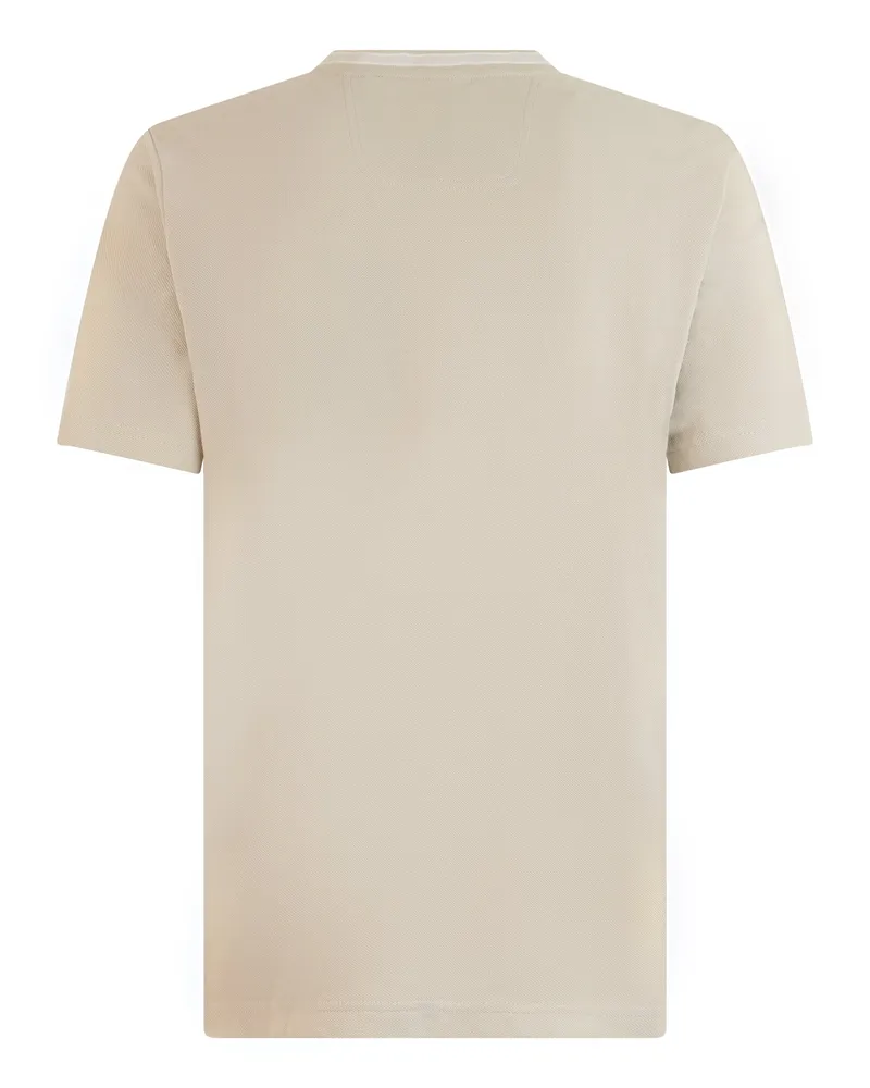HUGO BOSS Cotton Crew Neck T-Shirt — Beige Beige