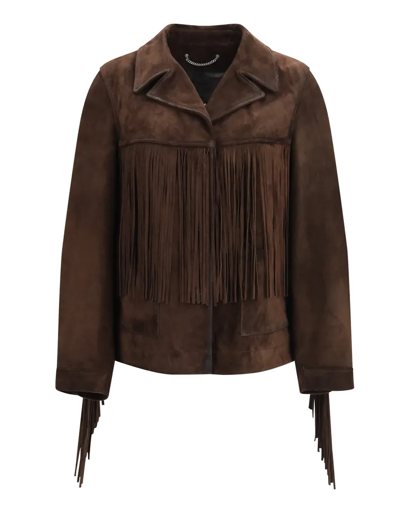 Golden Goose Journey Jacket — Brown Brown