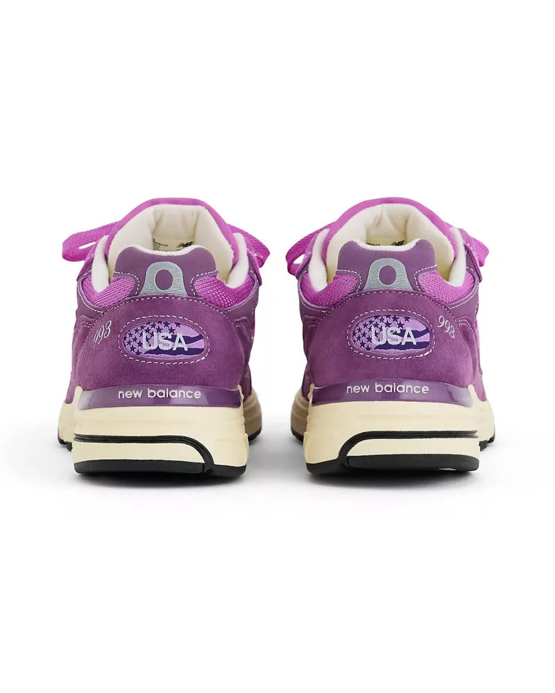New Balance Men's 993 Made Usa Passion Fruit Sneakers Purple Shoes Purple