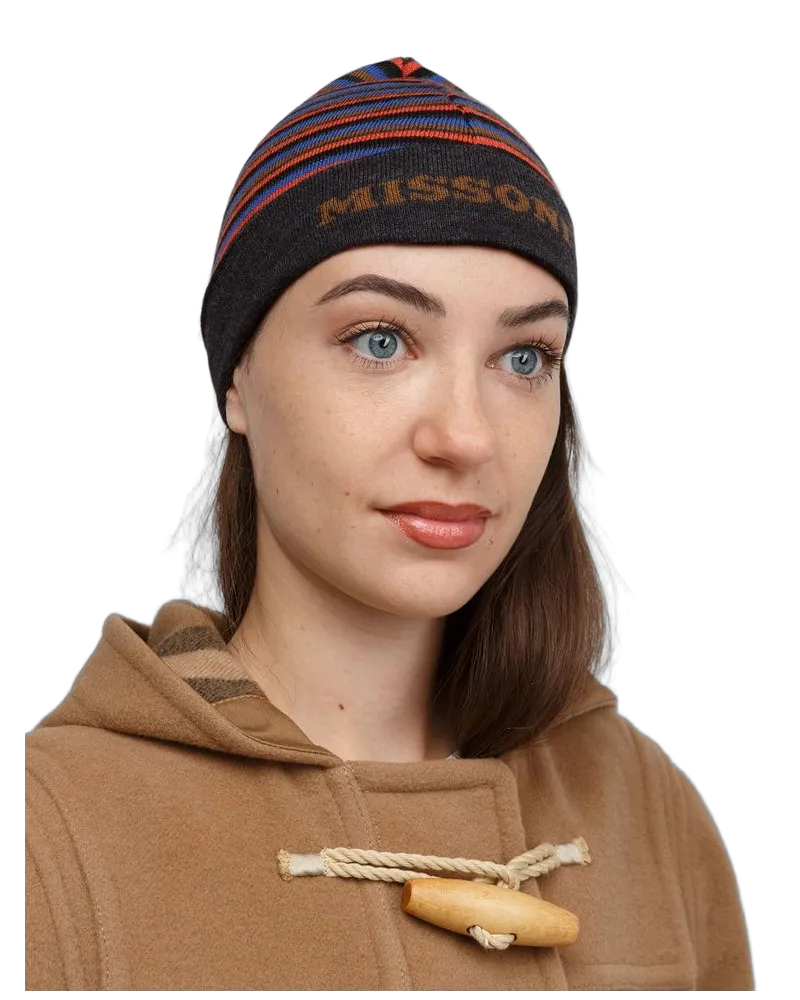 Missoni Women's Beanie Multicolor Wool Accessories Multicolor