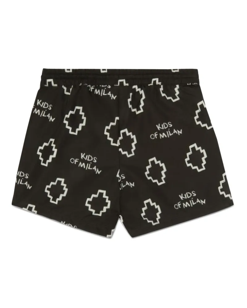 Marcelo Burlon | County of Milan Polyester Swim Shorts — Black Black