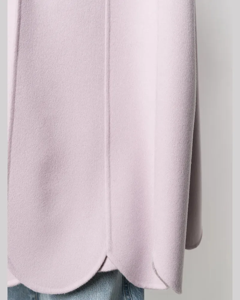 Valentino Garavani Women's Garavani Scalloped Hem Cape Pink Accessory Pink