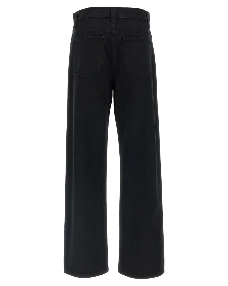 KHAITE Women's Black Cotton Jeans Denim Clothing Black