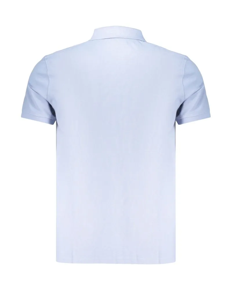 Timberland Organic Cotton Polo Shirt — Blue Blue