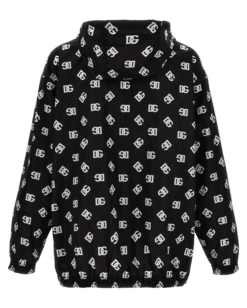 Dolce & Gabbana Men's Bicolor Polyester Shell Jacket Clothing Black