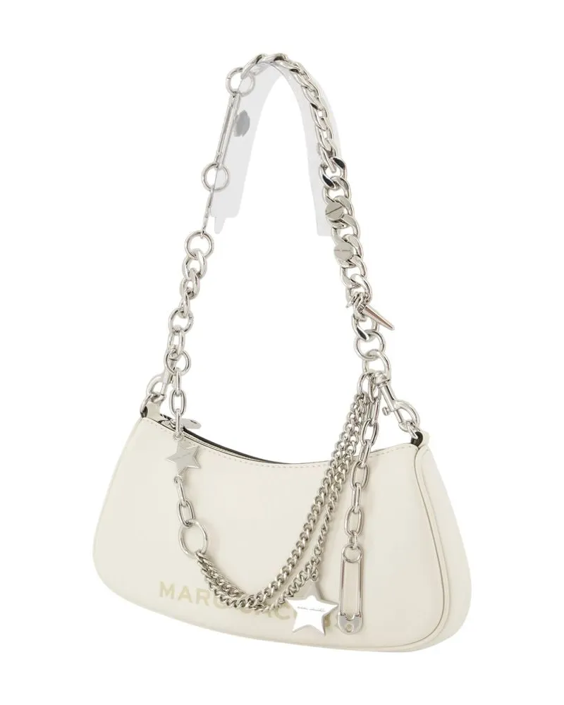Marc Jacobs Women's The Shoulder Bag -  Leather White Cowhide Totes-Shopping-Bags White