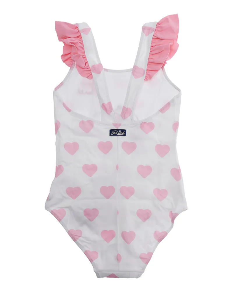 MC2 Saint Barth Carol One-Piece Swimsuit — White White