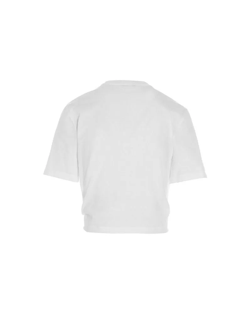 Versace Women's White Cotton T-Shirt White