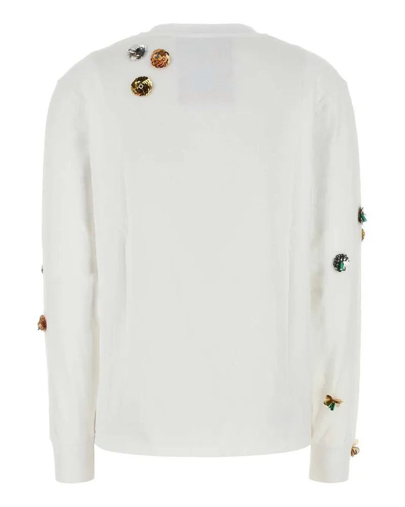 COPERNI Women's White Cotton  X Disney Mickey T-Shirt Whitemulticolour Exterior: Organic White