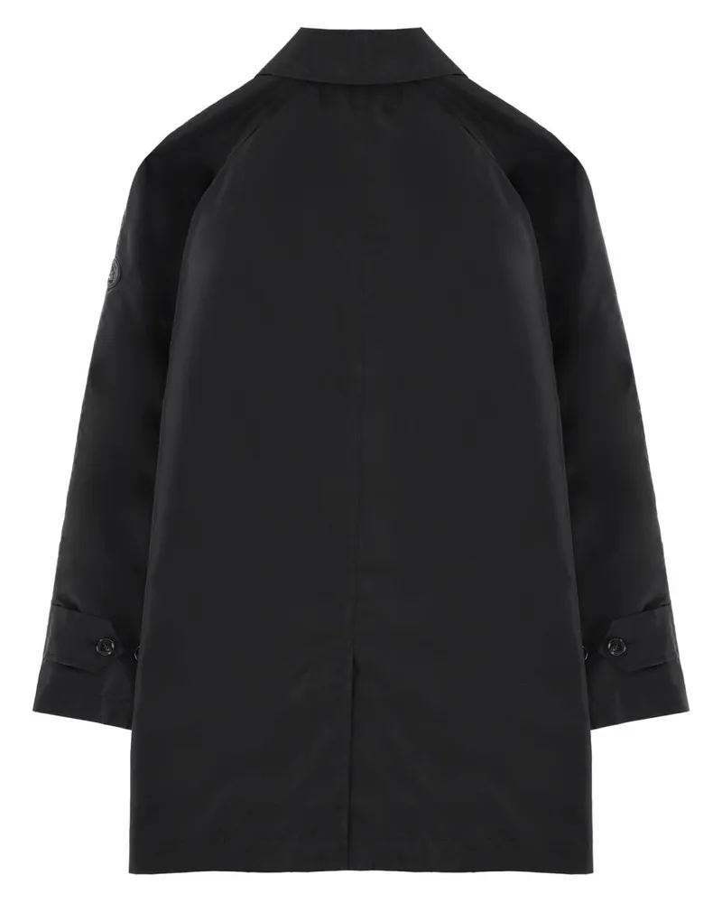 Burberry Ridgewood Trench Coat — Black Black