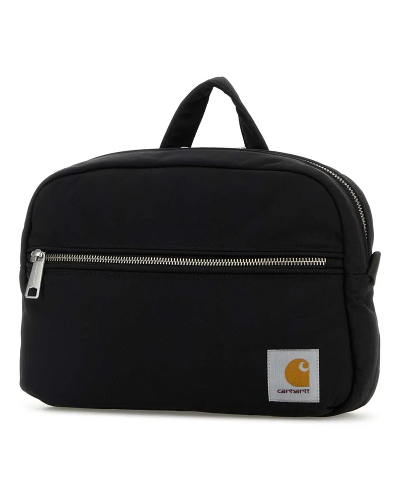 Carhartt WIP Men's Black Nylon Leroy Shoulder Bag 89xx Borse A Tracolla Black