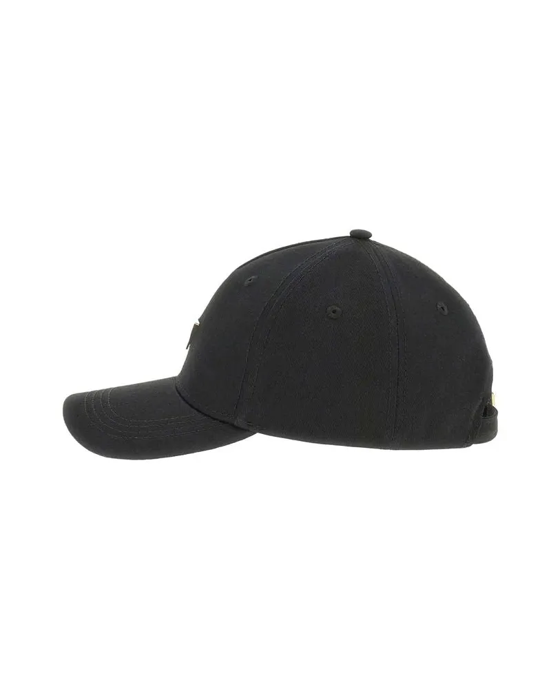 Guess Women's Cap Black Cotton Accessories - Caps Black