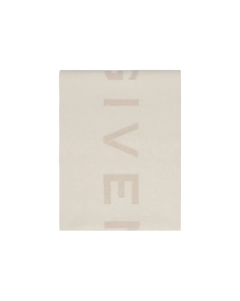 Givenchy Men's Beige Cashmere Scarf Beige