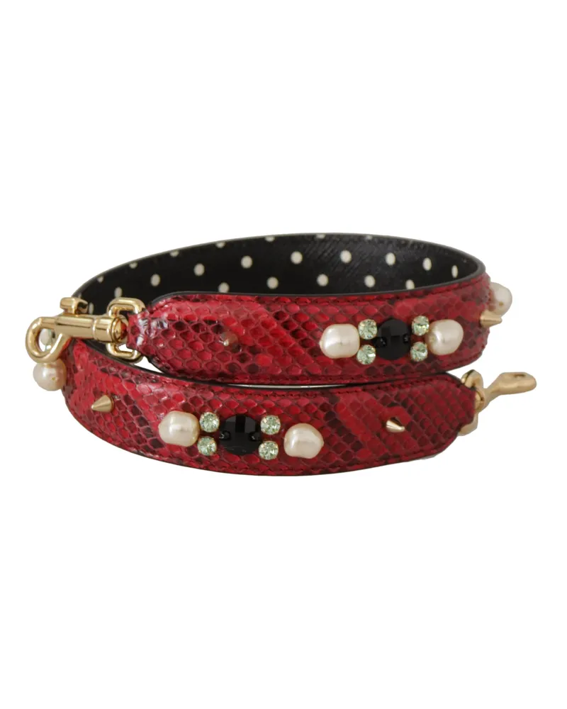 Dolce & Gabbana Shoulder Bag Strap — Red Red